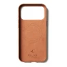 Mujjo Wallet case plecki etui skórzane portfel iPhone 17 Pro Max MagSafe (tan)