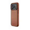 Mujjo case etui skórzane plecki obudowa iPhone 17 Pro MagSafe (tan)
