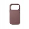 Mujjo case etui skórzane plecki obudowa iPhone 17 Pro MagSafe (bronze red)
