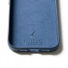 Mujjo case etui skórzane plecki obudowa iPhone 17 Pro MagSafe (monaco blue)