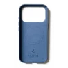 Mujjo case etui skórzane plecki obudowa iPhone 17 Pro MagSafe (monaco blue)