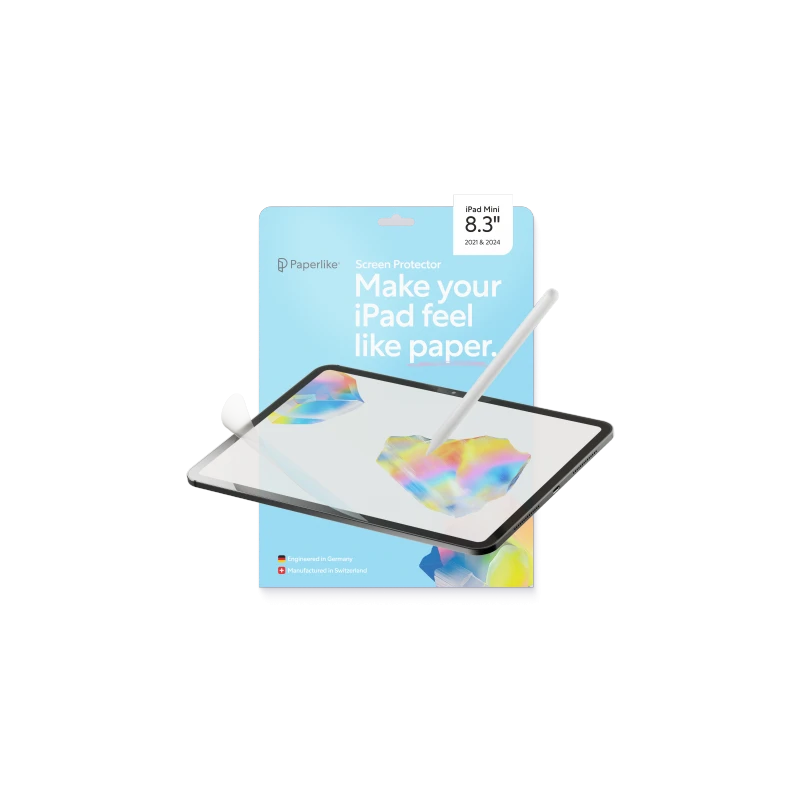 Paperlike 3.0 - folia ochronna imitująca papier do iPad Mini (2021 - 2024) (2szt.)