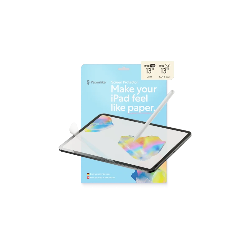 Paperlike 3.0 - folia ochronna imitująca papier do iPad Pro 13" (2024 M4 - 2025 M5) oraz iPad Air 13" (2024 M2 - 2025 M3) (2szt.