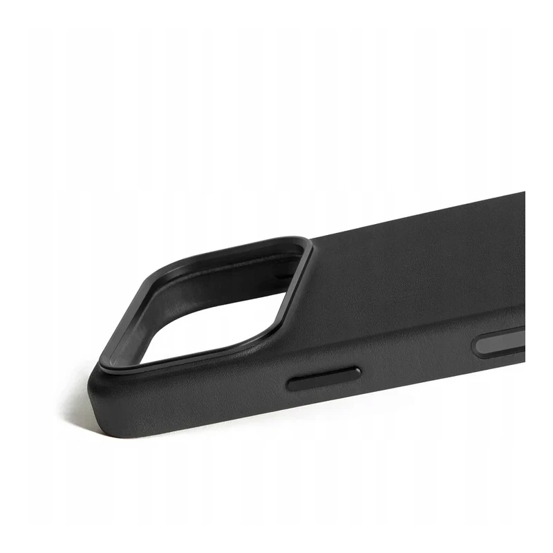 Mujjo Leather Case - etui skórzane do iPhone 17 Pro kompatybilne z MagSafe (black)
