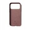 Mujjo case etui skórzane plecki obudowa iPhone 17 Pro Max MagSafe (bronze red)