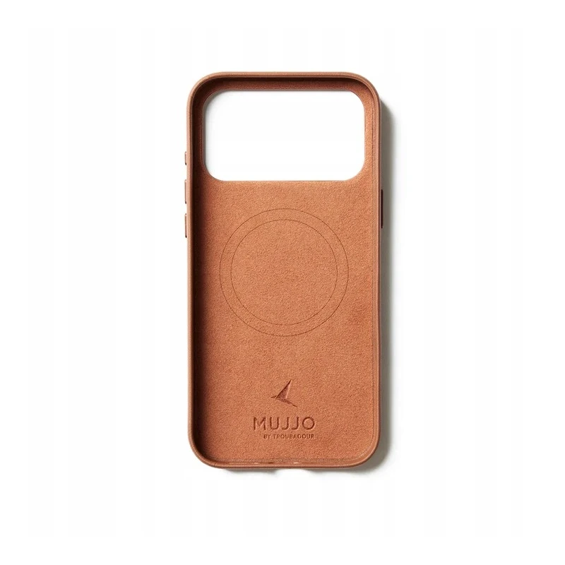 Mujjo Leather Case - etui skórzane do iPhone 17 Pro Max kompatybilne z MagSafe (tan)