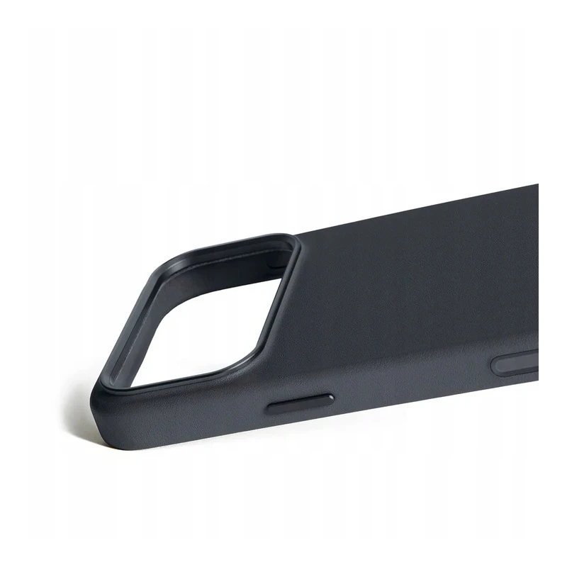 Mujjo Leather Case - etui skórzane do iPhone 17 Pro Max kompatybilne z MagSafe (basalt)