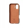 Mujjo case etui skórzane plecki mocna obudowa iPhone 17 MagSafe (tan)