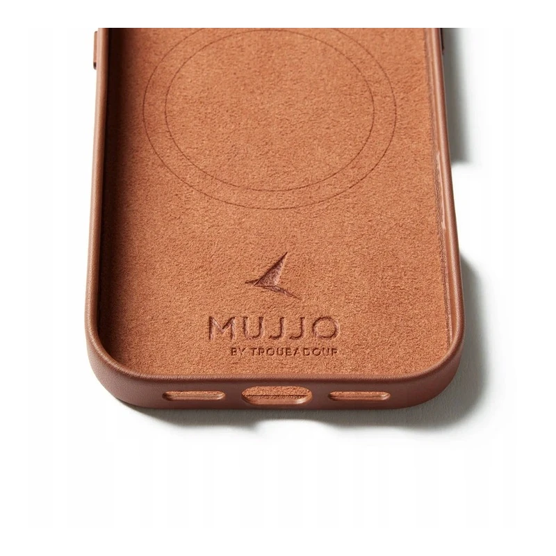 Mujjo Leather Case - etui skórzane do iPhone 17 kompatybilne z MagSafe (tan)