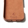 Mujjo case etui skórzane plecki mocna obudowa iPhone 17 MagSafe (tan)