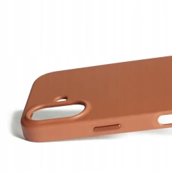 Mujjo case etui skórzane plecki mocna obudowa iPhone 17 MagSafe (tan)