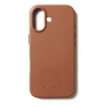 Mujjo case etui skórzane plecki mocna obudowa iPhone 17 MagSafe (tan)