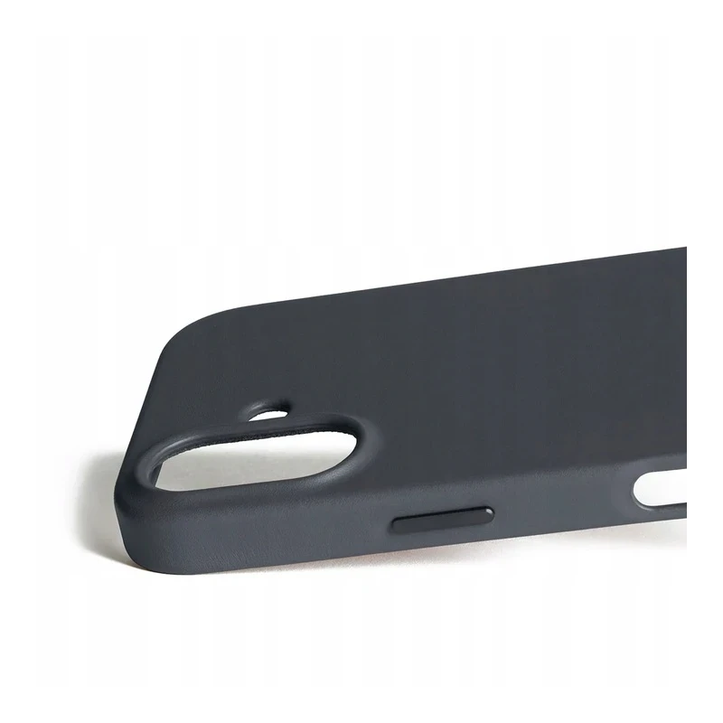 Mujjo Leather Case - etui skórzane do iPhone 17 kompatybilne z MagSafe (basalt)