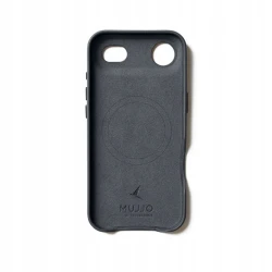 Mujjo case etui skórzane plecki mocna obudowa iPhone 17 Air MagSafe basalt