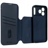 Decoded case dwuczęściowe etui z klapką iPhone 17 Pro MagSafe skóra (navy shadow)