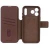 Decoded case dwuczęściowe etui z klapką iPhone 17 Pro MagSafe skóra (chocolat brown)