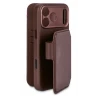 Decoded case dwuczęściowe etui z klapką iPhone 17 Pro Max MagSafe skóra (chocolat brown)
