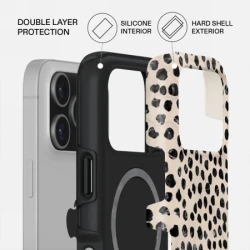 Burga Tough Magsafe - etui ochronne do iPhone 17 Pro kompatybilne z MagSafe (almond latte)