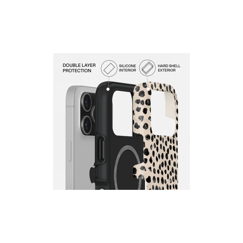 Burga Tough Magsafe - etui ochronne do iPhone 17 Pro kompatybilne z MagSafe (almond latte)
