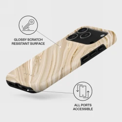 Burga Tough Magsafe - etui ochronne do iPhone 17 Pro kompatybilne z MagSafe (full glam)