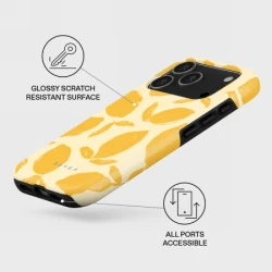 Burga Tough Magsafe - etui ochronne do iPhone 17 Pro kompatybilne z MagSafe (lemon tart)