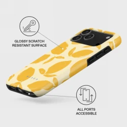 Burga Tough Magsafe - etui ochronne do iPhone 17 Pro Max kompatybilne z MagSafe (lemon tart)