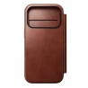NOMAD pokrowiec case etui z klapką iPhone 17 Pro MagSafe skóra Horween (olde dublin)