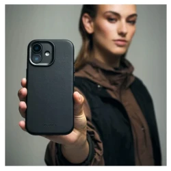 Decoded case etui skórzane plecki mocna obudowa iPhone 17 Pro Max MagSafe (solid clay)