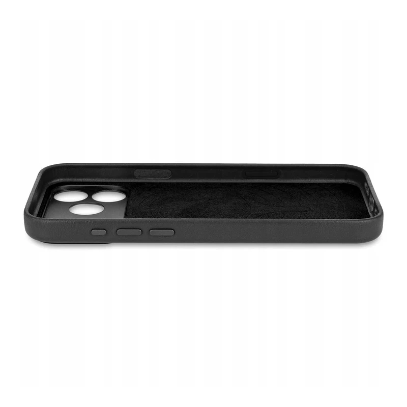 Decoded case etui skórzane plecki mocna obudowa iPhone 17 Pro Max MagSafe (black)