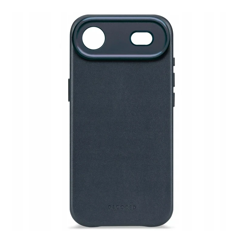 Decoded case etui skórzane plecki mocna obudowa iPhone 17 Air MagSafe navy (navy shadow)