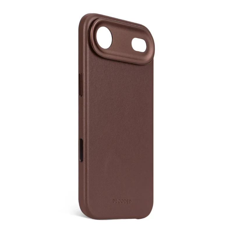 Decoded case etui skórzane plecki mocna obudowa iPhone 17 Air MagSafe (chocolate brown)