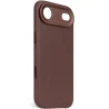 Decoded case etui skórzane plecki mocna obudowa iPhone 17 Air MagSafe (chocolate brown)