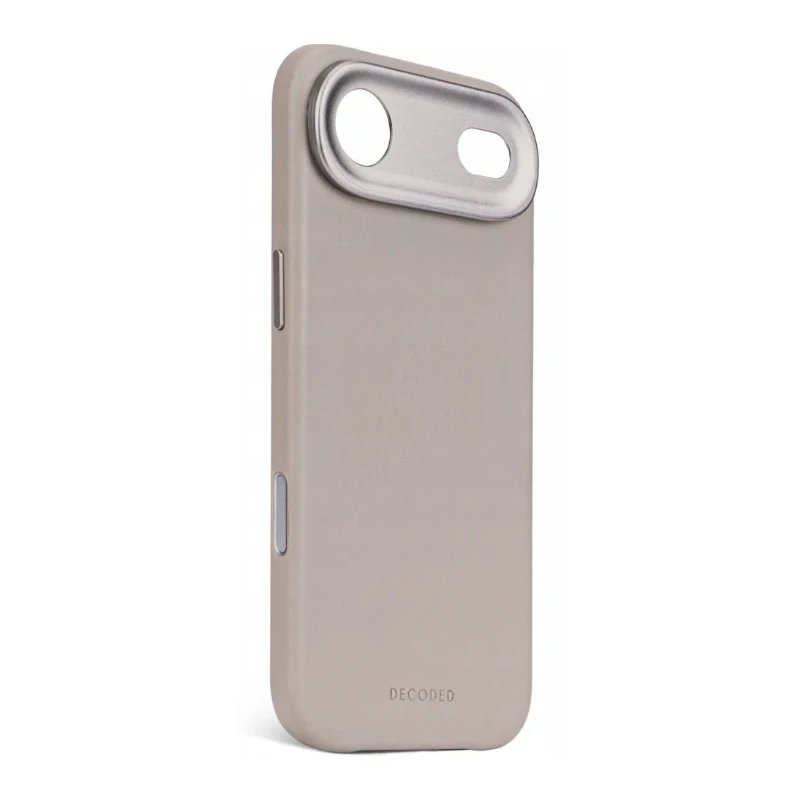 Decoded case etui skórzane plecki mocna obudowa iPhone 17 Air MagSafe (solid clay)