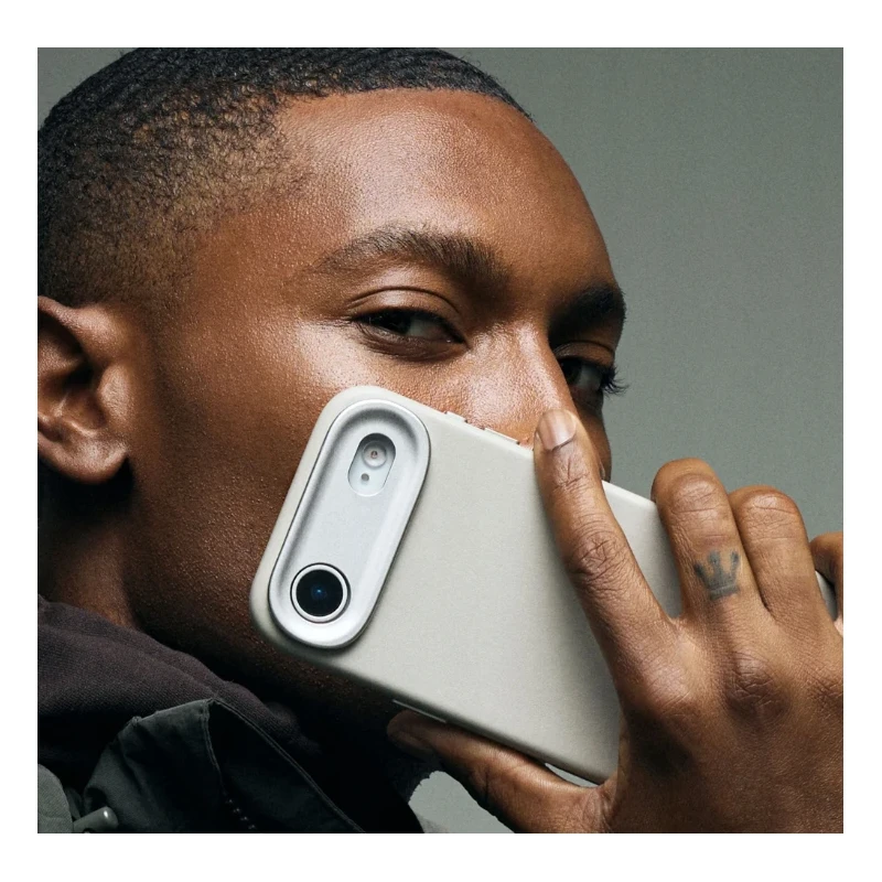 Decoded case etui skórzane plecki mocna obudowa iPhone 17 Air MagSafe (solid clay)