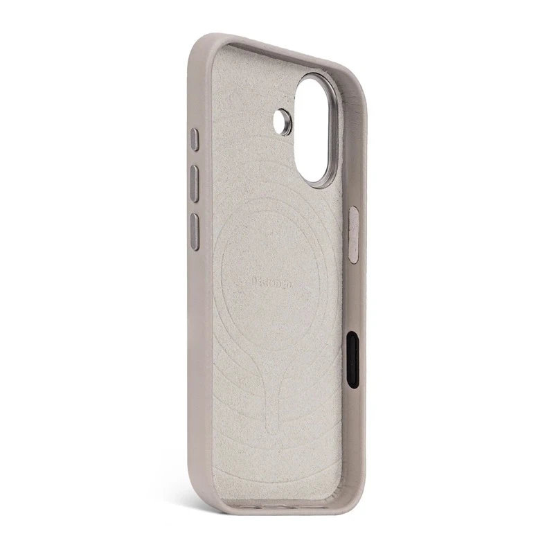 Decoded case etui skórzane plecki mocna obudowa iPhone 17 MagSafe (solid clay)