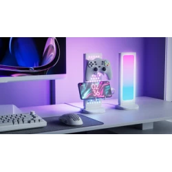Nanoleaf Pegboard Desk Dock - podświetlana stacja dokująca do urządzeń peryferyjnych (white)