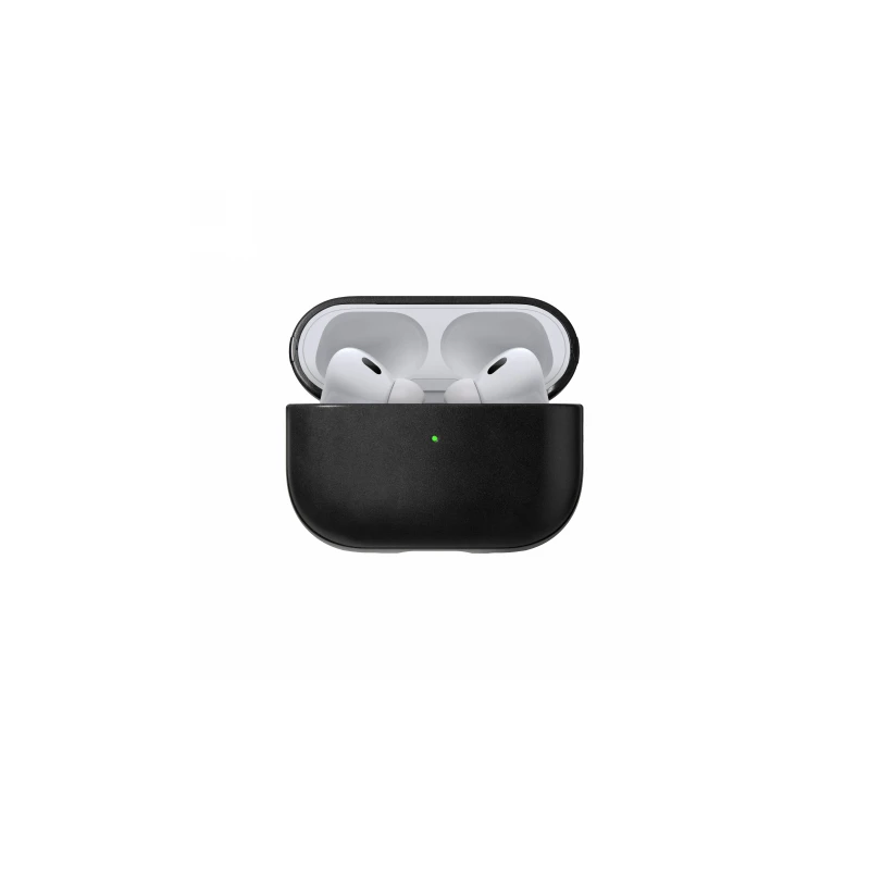 NOMAD Modern Leather Case - skórzane etui do Apple AirPods Pro 2, skóra Horween (black)