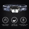 Lepro Head Torch (2 Pack) - wodoszczelne lampki czołowe LED zasilane bateriami IPX6 (2 pack) (zestaw nie zawiera baterii)