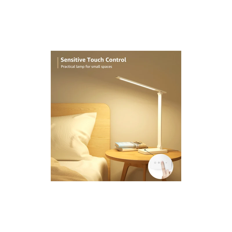 Lepro LED Desk Lamp - lampka biurkowa 3000-6500K, 5 poziomów jasności