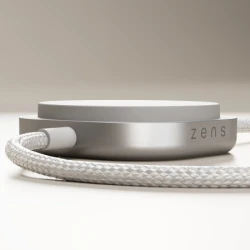 ZENS Charging Cable USB C-C Pro 2 - bezprzewodowy magnetyczny kabel USB-C-USB-C Qi2 15W, z przewodowym ładowaniem do 240W,1,5 m 