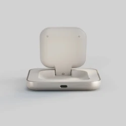 ZENS Magnetic Nightstand Charger - ładowarka bezprzewodowa Qi2 15W (white)