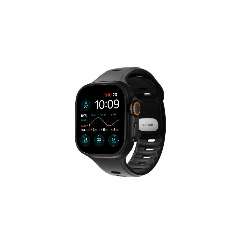 NOMAD Tempo Band - pasek do Apple Watch 49mm z FKM (black)