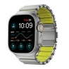 NOMAD Stratos Band - tytanowa bransoleta do Apple Watch 49mm z FKM (natural titanium, volt FKM)