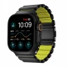 NOMAD Stratos Band - tytanowa bransoleta do Apple Watch 49mm z FKM (black titanium, volt FKM)