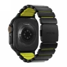 NOMAD Stratos Band - tytanowa bransoleta do Apple Watch 49mm z FKM (black titanium, volt FKM)