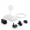 Twelve South HiRise 3 Deluxe ładowarka bezprzewodowa Qi2 3w1 MagSafe biała