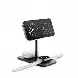 Twelve South HiRise 3 Deluxe ładowarka bezprzewodowa Qi2 3w1 MagSafe czarna