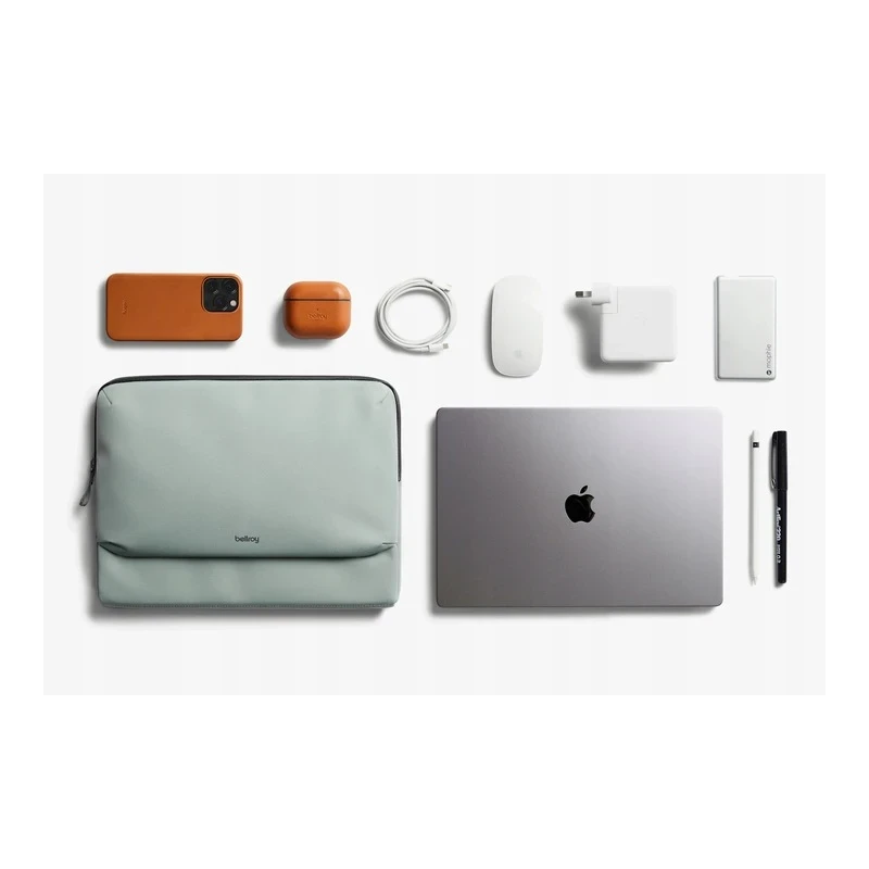 Bellroy Laptop Caddy 14 - etui na laptop 14" z kieszeniami na akcesoria mobilne (eucalyptus)