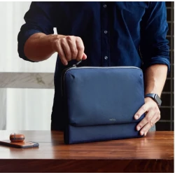 Bellroy Laptop Caddy etui na laptop 14" z kieszeniami na akcesoria mobilne (eucalyptus)