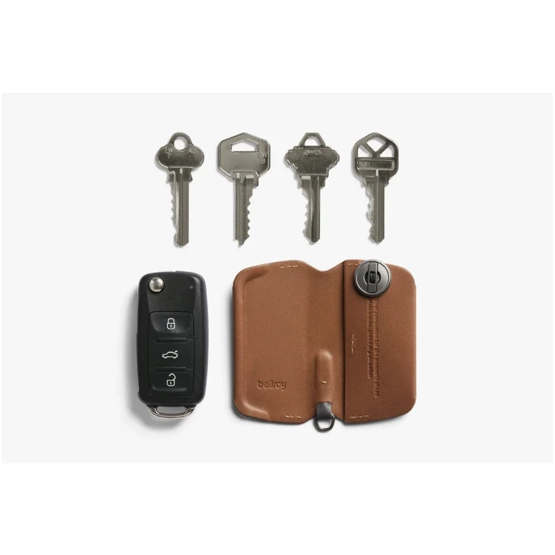 Bellroy Key Cover 3rd ed. etui na klucze skóra naturalna premium (caramel)